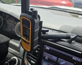 Universal Walkie Talkie Round Ball Mount Radio