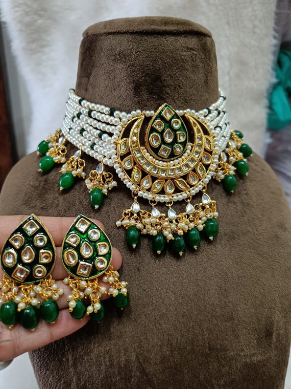 Kundan chokers online sale