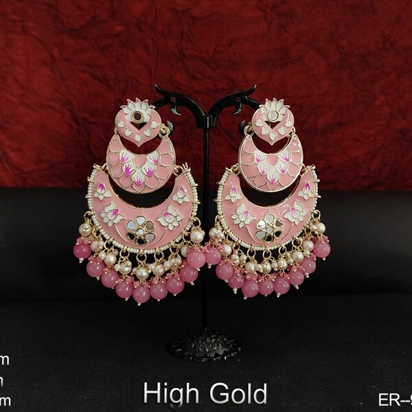 (@MasoomMinawala) Chandbali DC Statement Earrings
