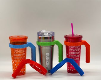 Tumbler Handle - Dunkin’ Compatible Tumbler Handle Accessory! Available in 18 Colors!