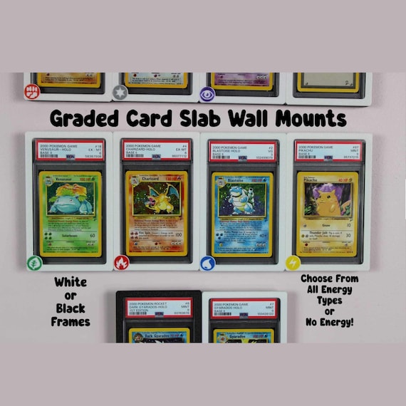 graded card wall mount Graded PSA Trading and Sports Card Wall Mount & Shelf Stand main image 0
