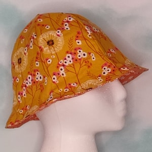 Adult Dandelion Floral Print Bucket Hat,Beach Hat,Hats,Unisex,Sun,Gardening,Female,Fashion,Dandelion,Floral,Bucket Hat,Spring,Summer