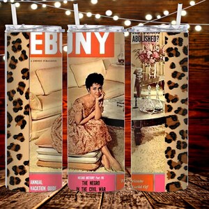Dorothy Dandridge Ebony Tumbler design
