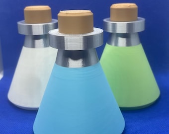Runescape-inspired Potion Bottle Stash Jar: Perfect Gaming Decor and Secret Storage Solution