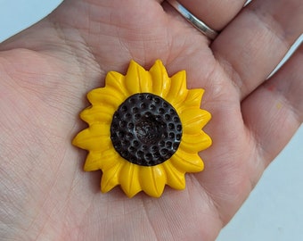 Imán de girasol Imán de nevera Arcilla polimérica