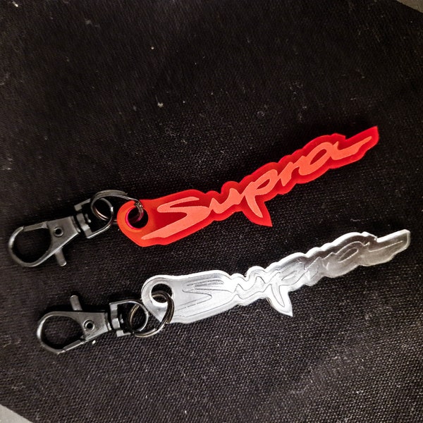 Toyota Supra MK5 keyring / keychain