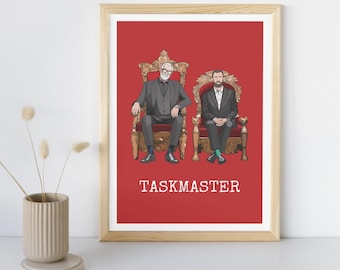Taskmaster Greg Davies & Alex Horne Impression artistique : émission télévisée humoristique britannique