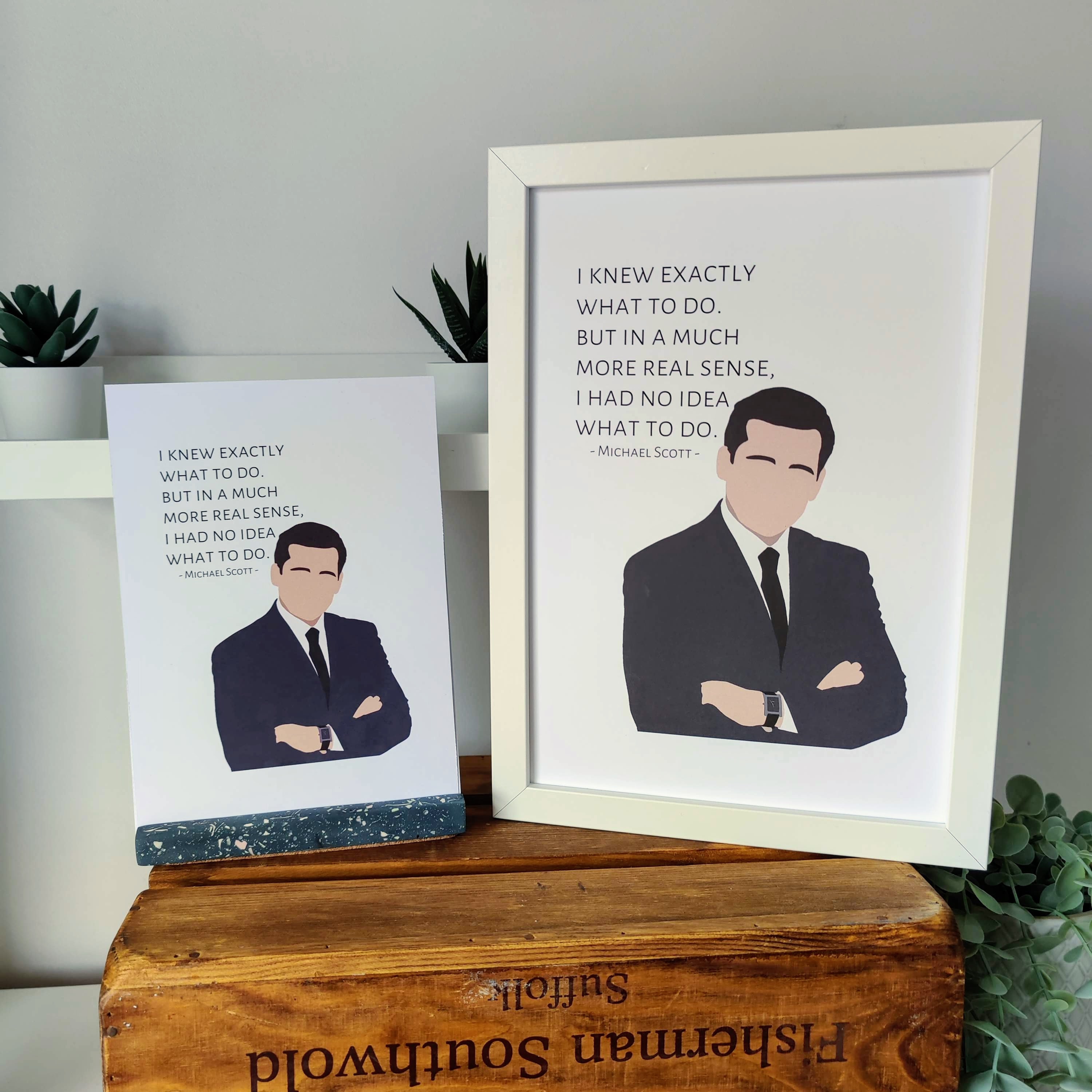 Michael Scott Jim Halpert & Dwight