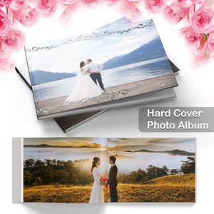 WEDDING PHOTO ALBUM Personalized, Wedding Photo Memory Book, Custom Scrapbook, Personalized Wedding Gift, Gift For Bride/Groomsmen