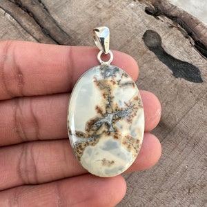 Genuine Maligano Jasper Pendant,925 Sterling Silver, HandMade Maligano Jasper Pendant, Gemstone  Pendant, Maligano Jewelry,Gifting