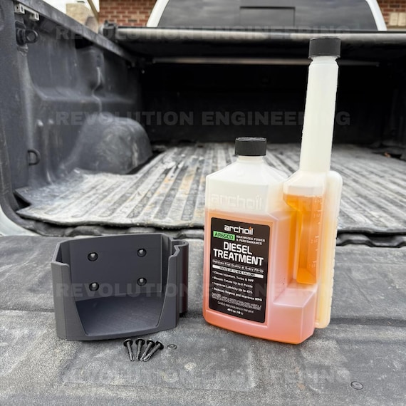 Magnetic Archoil Diesel Additive Holder 40oz - UV Resistant ASA