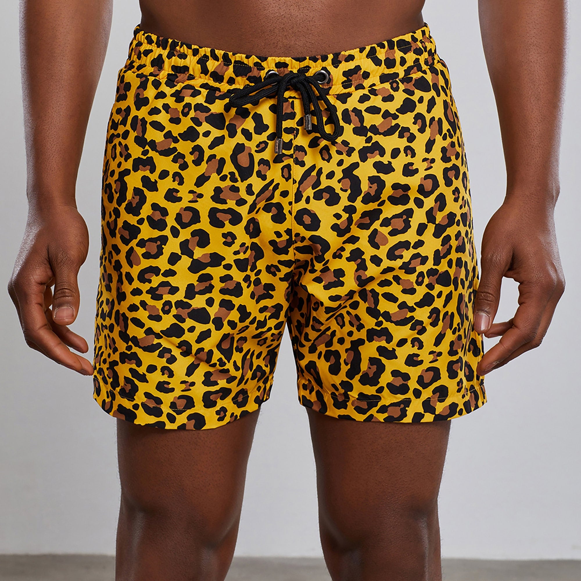 Men Swim Trunks Board Shorts With Leopard Pattern for Beach -  Sweden