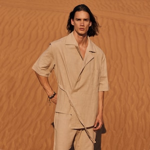 Mens Linen JacketPants,Wedding Suit,Summer Wedding,Linen Suit Men,Linen Outfits for Man,Minimalist Outfits,Gift for him,Valentines Day Gifts