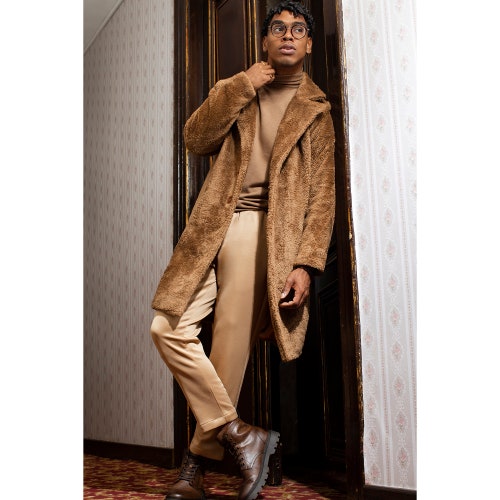 Camel Coat Minimalist Coat Camel Teddy Coat Outlets Winter Teddy