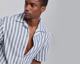 Linen Shirt Mens - Etsy
