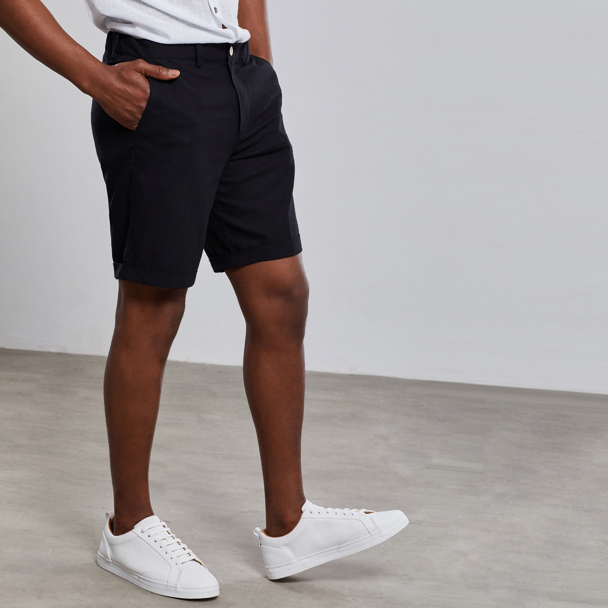 Black shorts male hotsell