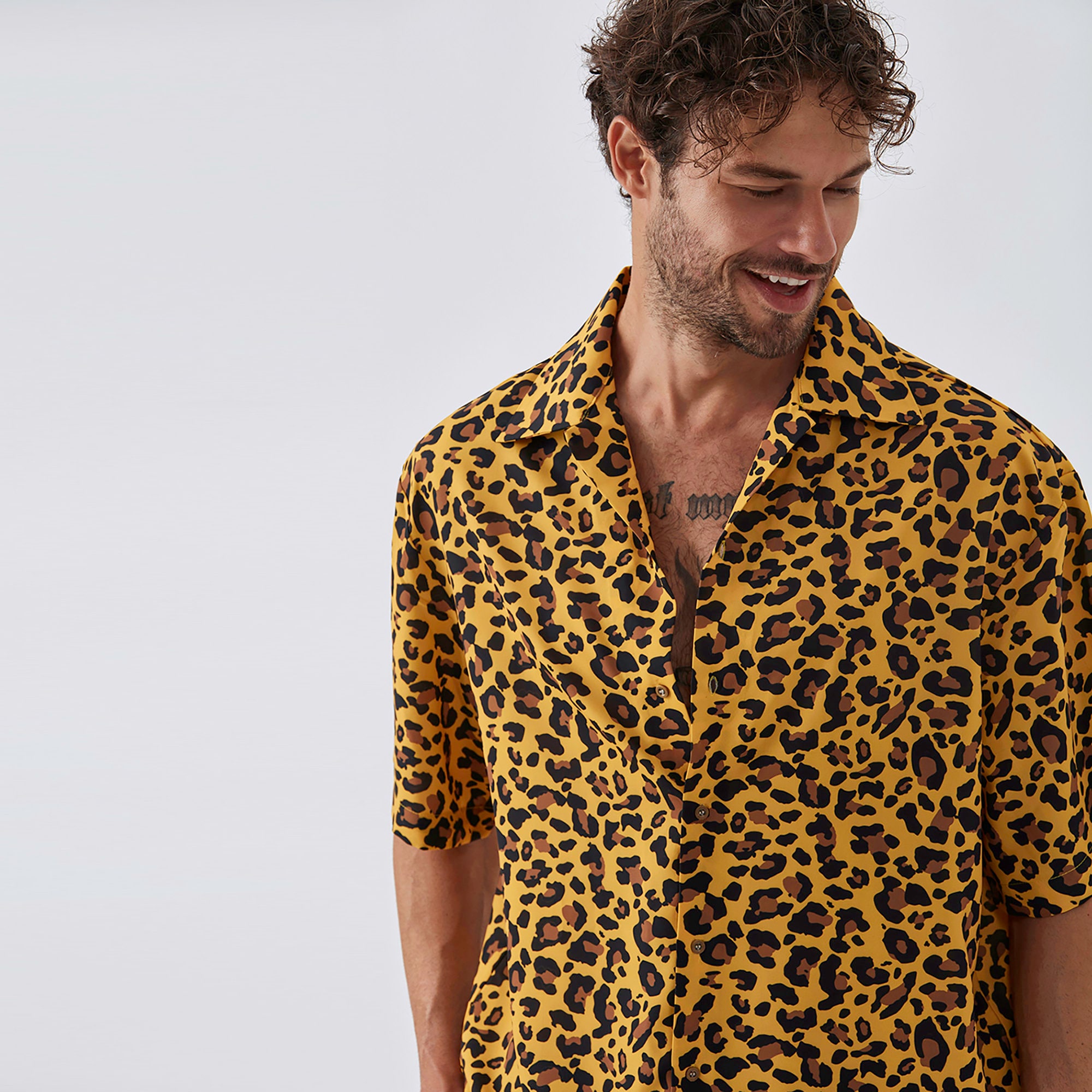 Summer The Jag | Short Leopard Print Suit | OppoSuits