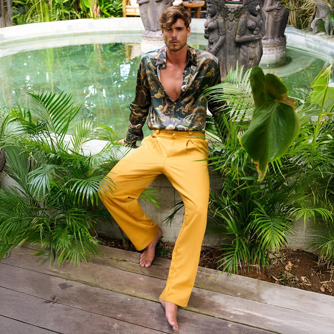 パンツ 70s vintage wide flare slacks trousers 1970's Flare Slacks W30 USA製 70年代 フレアスラックス フレア