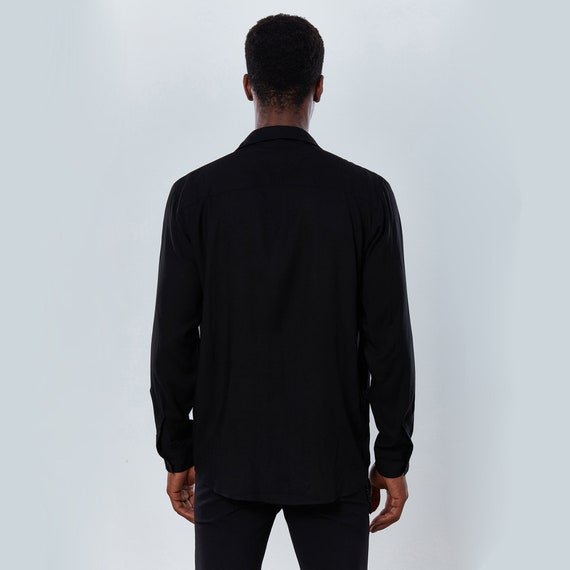 Draped Viscose Jersey Long Sleeve Top