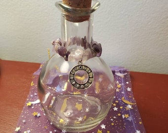 Amethyst Moon Water Glass Cruet