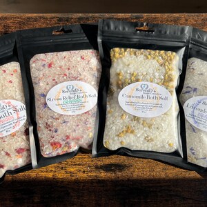Setress relief bath salt/ stressabbau badesalz