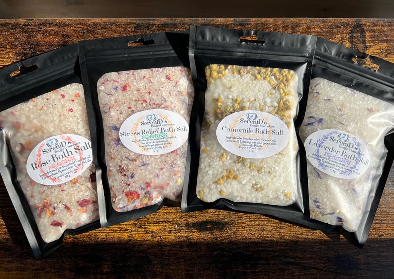 Setress relief bath salt/ stressabbau badesalz image 1