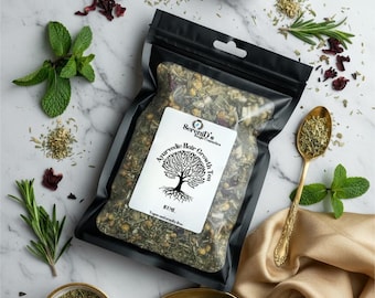 Ayurvediskt te för hårväxt