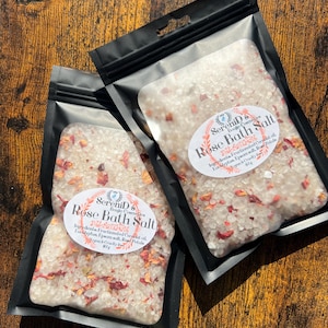 Setress relief bath salt/ stressabbau badesalz Rose bath salt