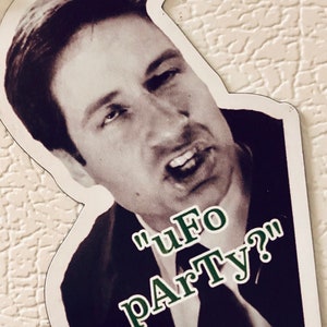 Fox Mulder - - Ufo Party magnet