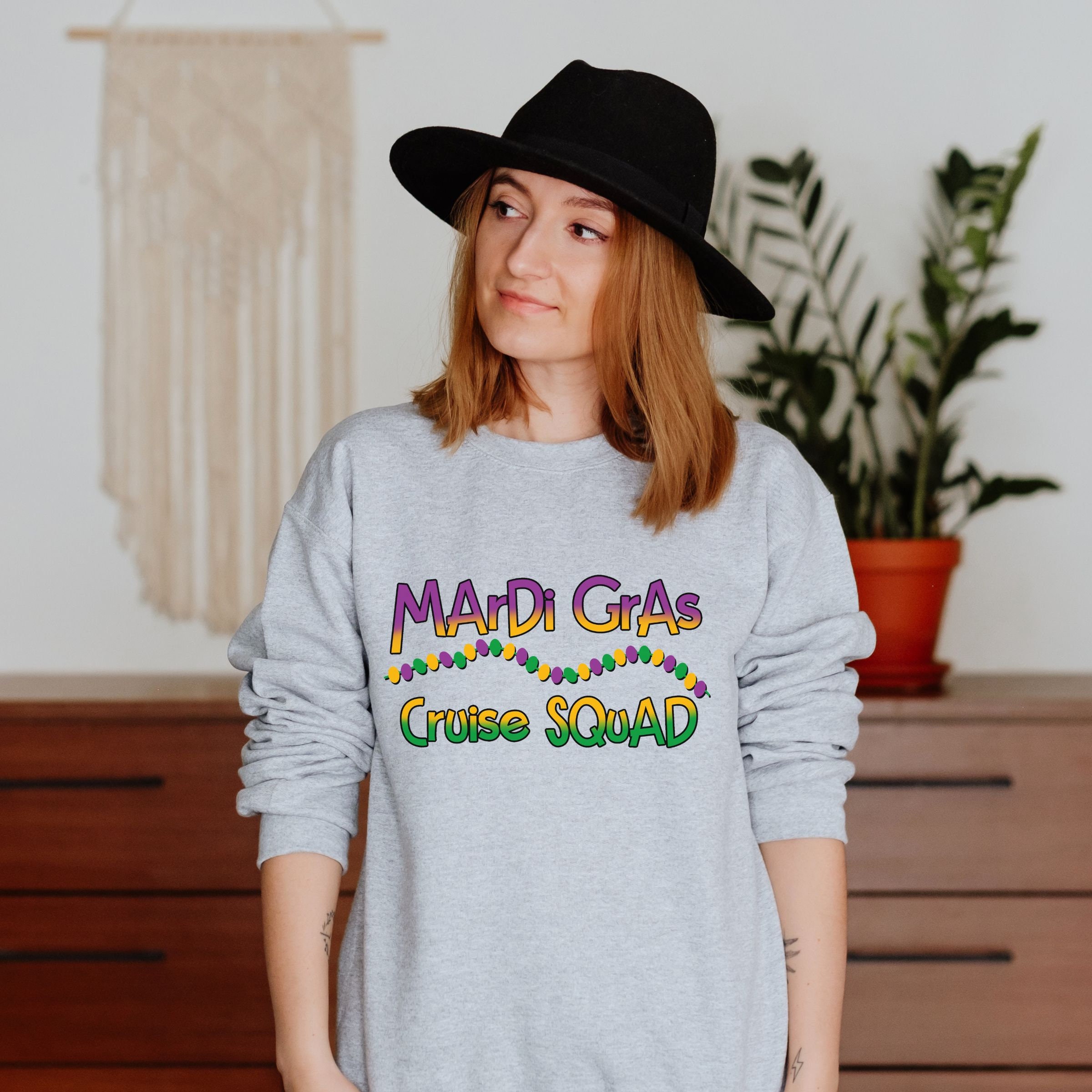 Jonomea Love Mardi Gras T-Shirt Black / Adult-3X Large