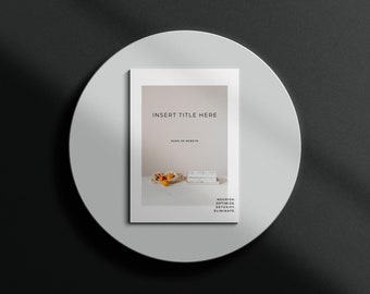 Customizable Client and Patient Educational Wellness Handbook PDF Guide Canva Templates for Health & Wellness Service Industry