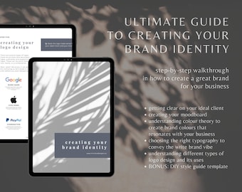 Brand discovery workbook -  brand identity, marketing, small business owner, business branding questionnaire, branding strategy