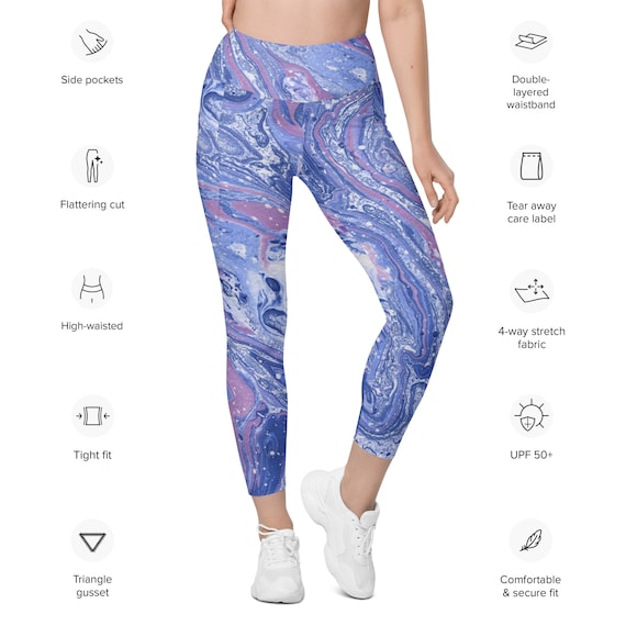 Candy print leggings deals