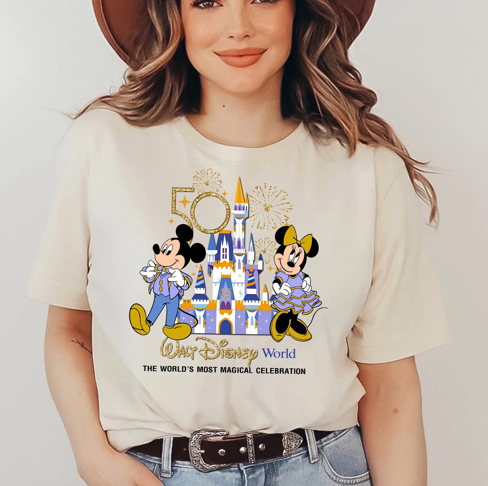 Disney 50th Anniversary Shirt, Disney 50th Shirt, Magic Kingdom Shirt, Disneyworld Shirt
