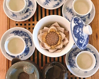 Sai Sen Lotus Blooming Tea