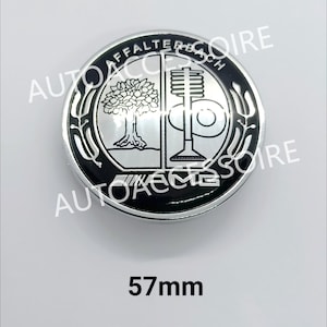 Emblema con el logotipo de AMG Affalterbach de 57 mm para el capó