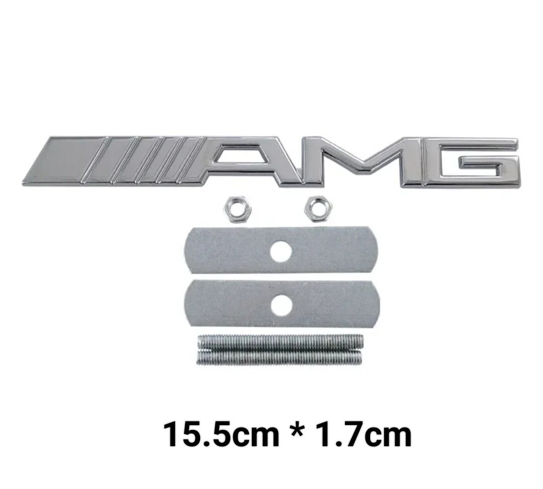 1 AMG Kühlergrill Logo Rot Cla Cls Glk ML GT Amg - Österreich
