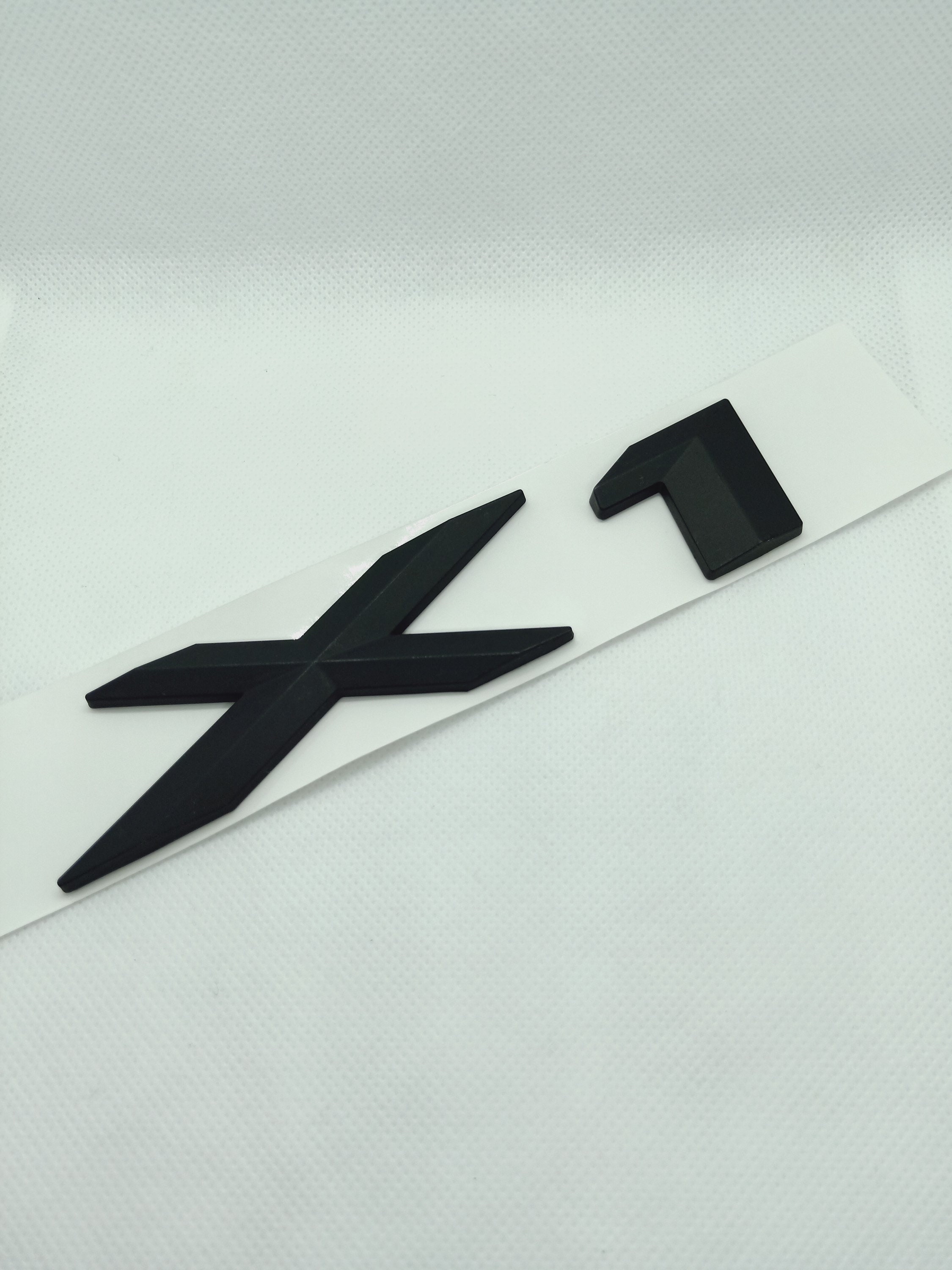 X1 Logo Emblem Logo X1 Matte Black Sticker 