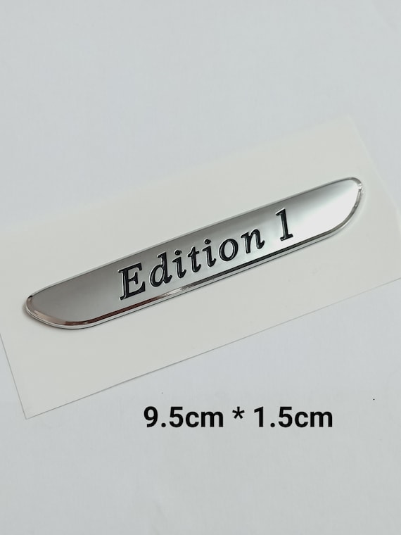 1 エディションロゴ 1 ステッカーエンブレム 9.5cm x 1.5cm - Etsy 日本