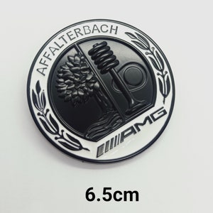 1 Logo AMG Affalterbach  White Métal 6.5cm