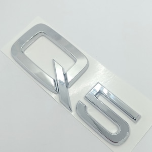 Q5 Logo Stickers Emblem Chrome