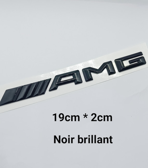 Glossy Black 3D AMG Mercedes Emblem Logo -  Denmark