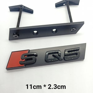 SQ5 Gloss Black Front Grille Emblem Logo Q5 SQ5