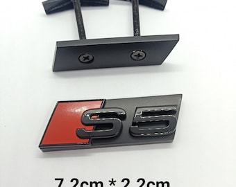 Logo Emblem S5 Gloss Black Front grille A5 S5