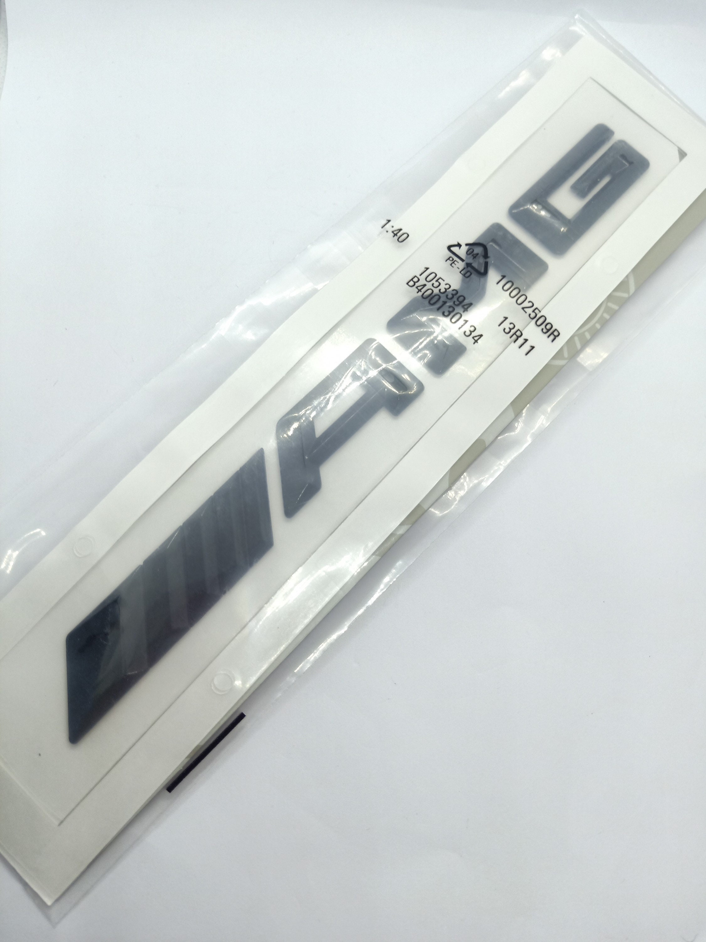 Logo Jantes Audi Autocollant Logo AMG Édition 3D Métal Noir - 10 Cm X 1,7 Cm - Pour Personnaliser Votre Voiture AMG Volant - Foto 2