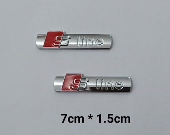 thumbnail image 2 of A3 Chrome Emblem Sticker – Generic Logo Decal For Rear Car Bodywork 2 of 6