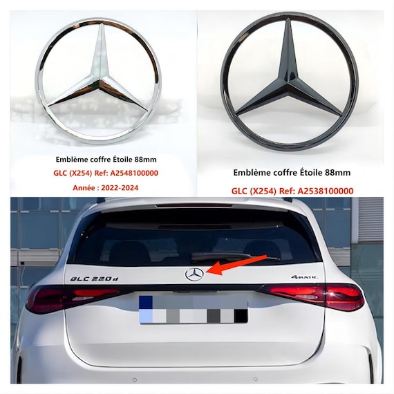 1 Tailgate Star Logo for GLC Class X254 - Etsy