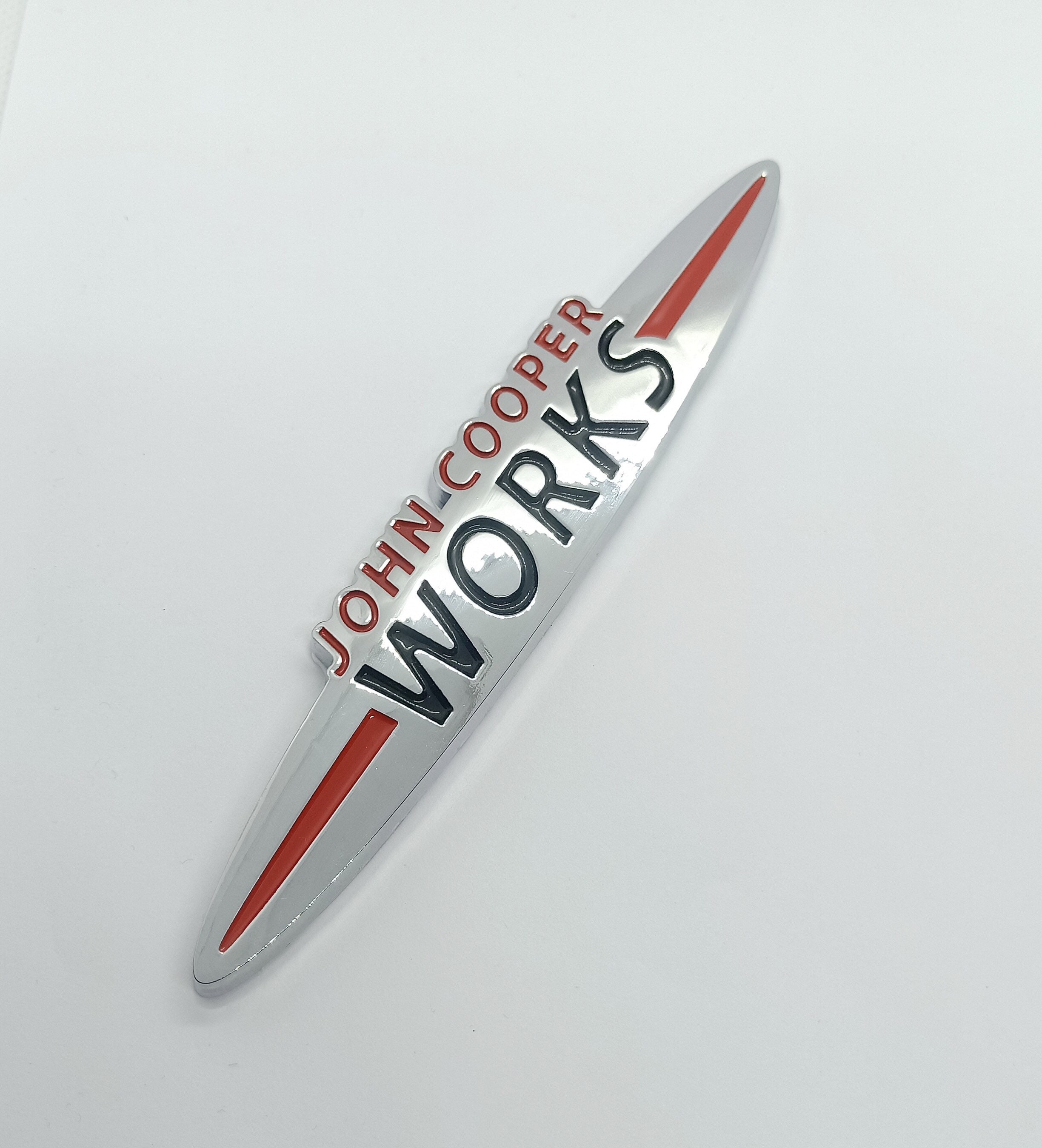 1 Stemma Griglia Scritta Logo Per MINI COOPER JCW JOHN COOPER WORKS Clubman S P - Foto 5