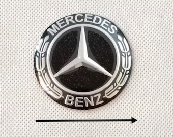 Logo Embleme AMG Mercedes Central Multimedia 52mm