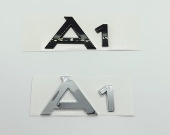 A1 Trunk Logo Sticker Emblem